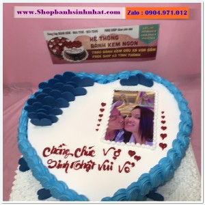 Bánh Sinh Nhật In Hình Ảnh - H459